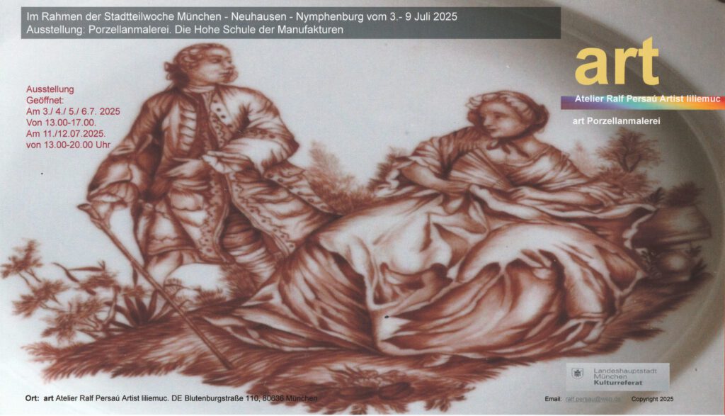 Porzellanmalerei. Die hohe Schule der Manufakturen von Artist Ralf Persau Liliemuc