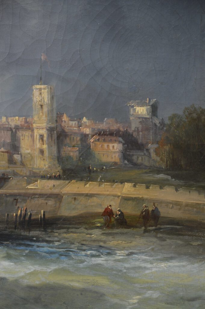 Reinigung von Gemälden  Bildern und Bildwerke .Auf Holz -Leinwand-Metall Elfenbein- Karton 