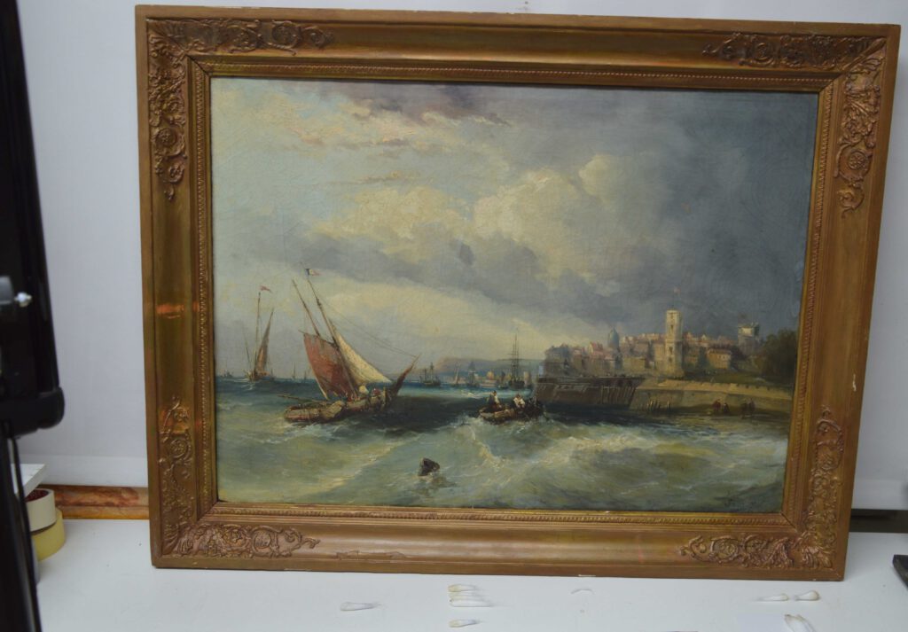 Reinigung von Gemälden Bildern Bildwerken Restaurator Ralf Persau