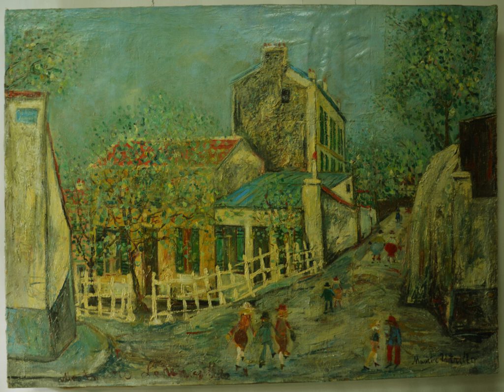 Voruntersuchung -Naturwissenschaftliche Untersuchungen zum Vorzustand M.U. Zeitgenössischer Moderner Kunst Frankreich